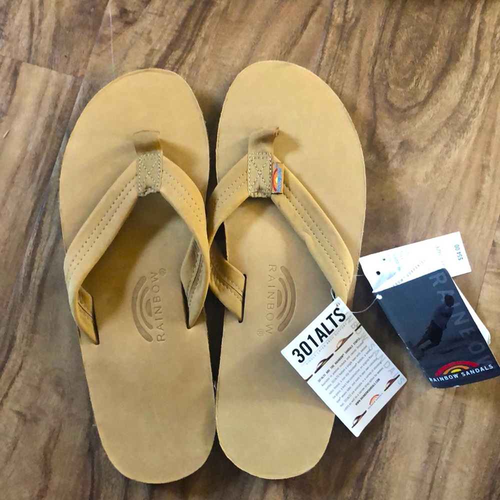 Rainbow sandals/flip-flops